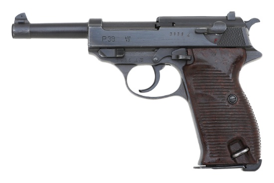 Excellent German P.38 Semi-Auto Pistol by Mauser