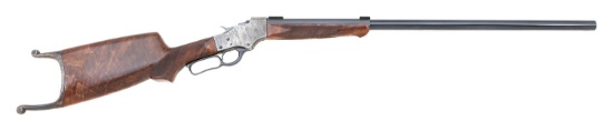 Custom Stevens Ideal No. 44 1/2 Falling Block Rifle by Ed Lander