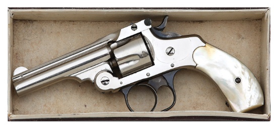 Smith & Wesson Fourth Model 32 Double Action Revolver with Box