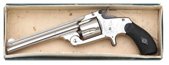 Smith & Wesson Second Model 38 Single Action Revolver with Box