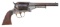 Remington-Rider Double Action Belt Model Cartridge-Converted Revolver with Swing-Out Cylinder