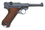 German P.08 Luger S/42 Coded Pistol by Mauser