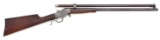 Stevens Favorite Falling Block Rifle with Period Full-Length Riflescope
