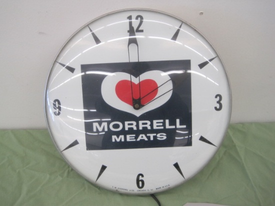 Morrell  Meats Clock