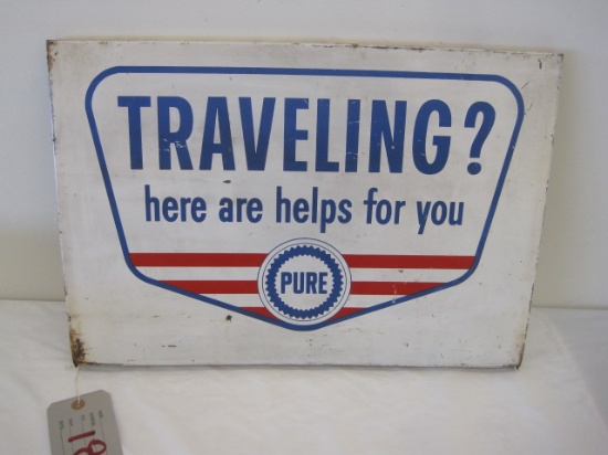 Pure Traveling Map Display Sign