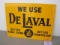Painted Tin DeLaval Sign