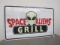 Space Aliens  Grill Sign