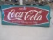 Painted Tin Coca - Cola Sign