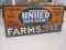 United Farm Agency Stamped Tin