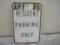 Stamped Steel Resident Parking