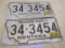 66 Montana License Plates