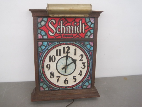Schmidt Beer Light Clock