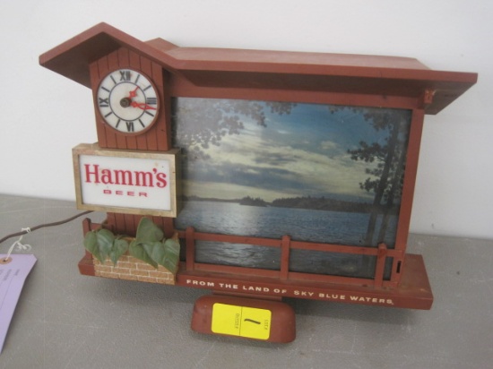 Hamm's Cash Register Light