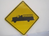 Aluminum Fire Truck Sign