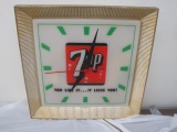 Lighted 7-up Clock