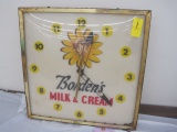 Lighted Elsie Borden's Milk & Cream Clock