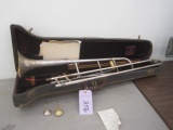 Vintage Holton Slide Trombone In Case