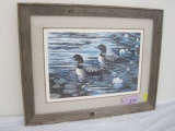 Loon Print Hearding Print