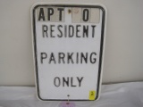 Stamped Steel Resident Parking