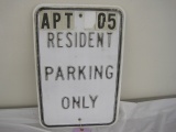 Stamped Steel Resident Parking