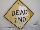 Aluminum Dead End Sign