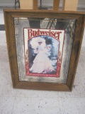 Budweiser Framed Mirror