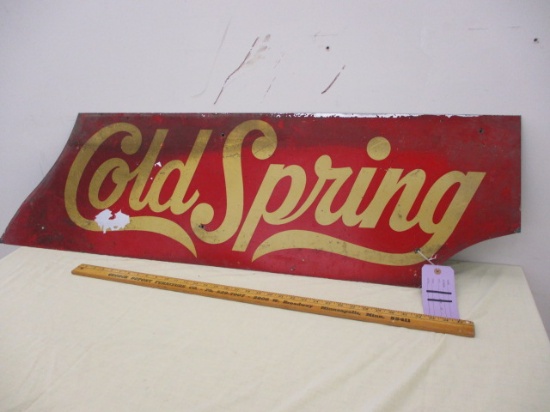 Cold Spring Beer Sign
