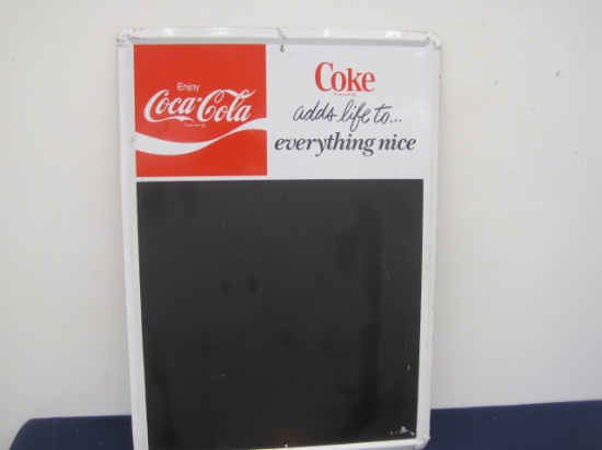 Coca Cola Menu Board