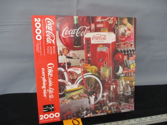 2000 pc. Coca-Cola Jigsaw Puzzle