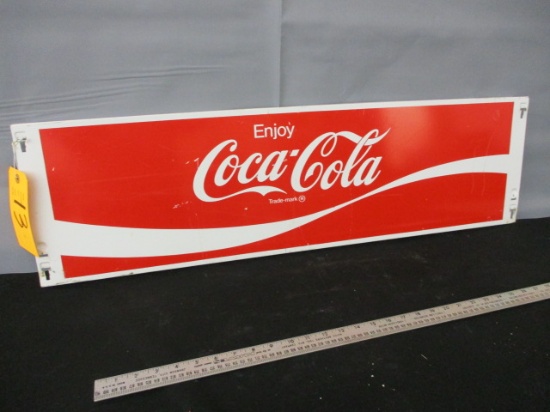 Metal Coca-Cola Display Sign