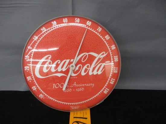 Vintage 100th Anniversary Coca-Cola Thermometer