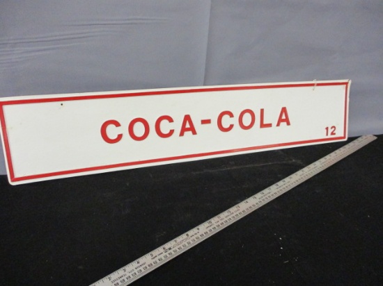 Poly Coca-Cola Display Sign