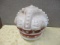 GLASS CROWN GAS PUMP GLOBE