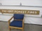 ALUMINUM PREVENT FOREST FIRES SIGN