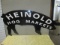 PORCELAIN HEINOLD HOG MARKET SIGN