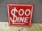 PORCELAIN SOO LINE SIGN