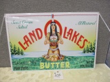 POWDERCOAT 2 SIDED LAND-O-LAKES SIGN