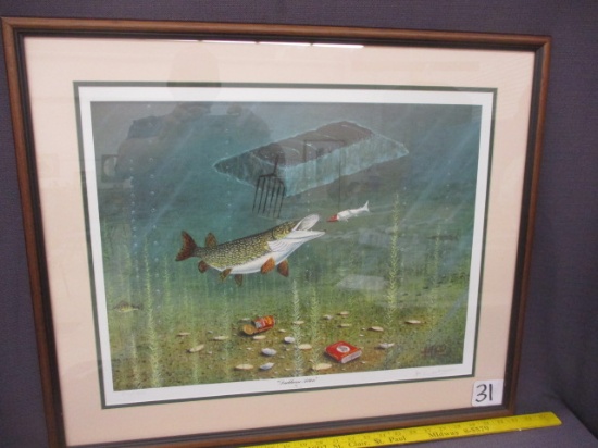 Les Kouba Darkhouse Action Signed Numbered Print