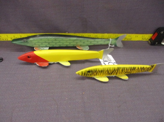 3 Randall Fish Decoys