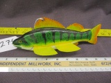 Perch Fish Decoy Glass Eyes