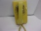 WALL MOUNT ROTARY PHONE (YELLOW)