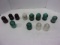 GROUP OF SMALL INSULATORS (12)PIECES