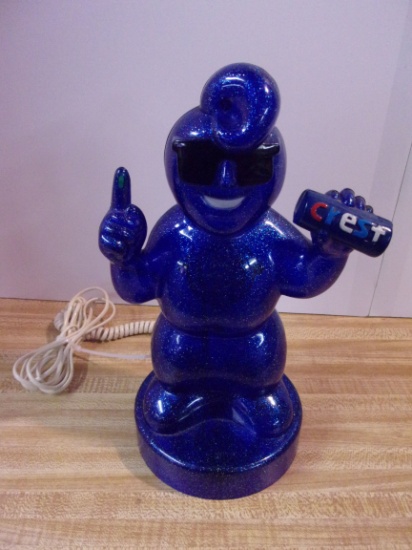 BLUE "CREST " GUY NOVELTY PHONE