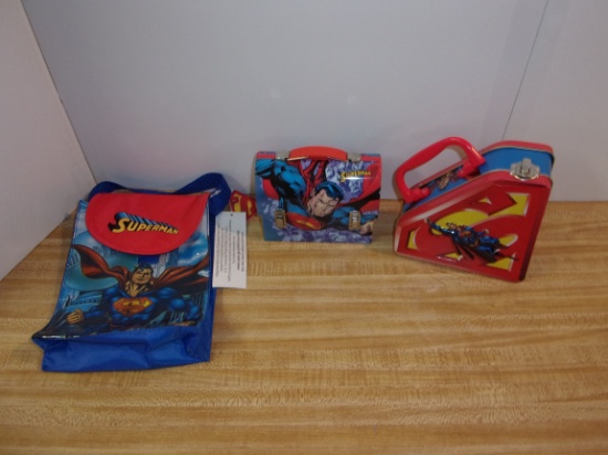 "SUPERMAN" LUNCH BOXES