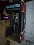 WALL HUNG PAY PHONE IN RECEIVER STYLE CASE