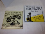 TELEGRAMS & TELEPHONE SIGNS