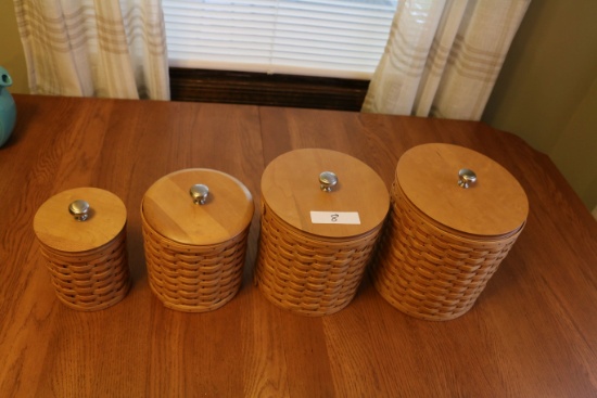 Longaberger Canister Set