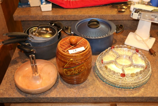 Pots, Pans, Cookie Jar, Can Opener