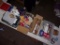 Group of Baseball Items including Beanie Babies and Baseballs