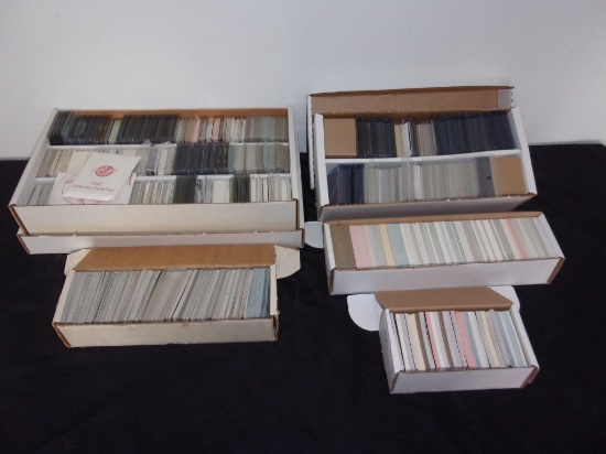 (5) - Boxes of Baseball Cards